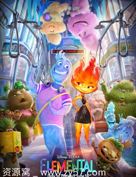 美国动漫电影《疯狂元素城》（2023）剧情喜剧科幻动画奇幻冒险豆瓣7.1高清在线观看 - 零零盘