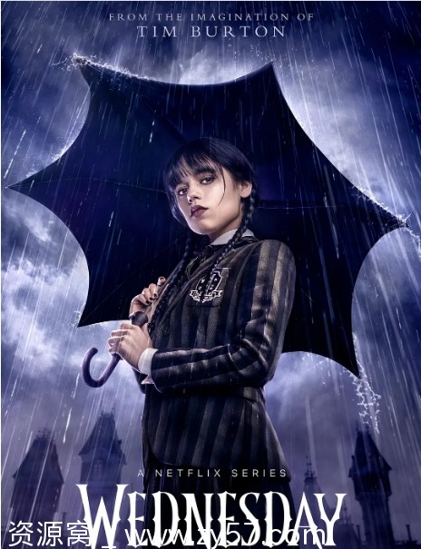 美剧推荐《星期三》1-2季完整剧集下载（2022-2025）豆瓣评分7.8 - 零零盘