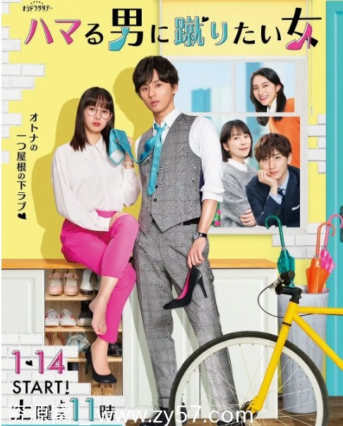 想踢沉迷男的女人 海报