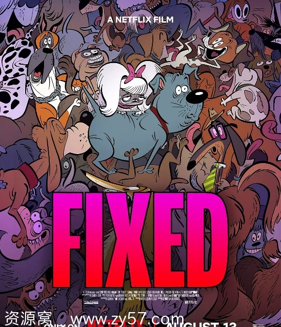 雄狗狗大冒险 Fixed 电影海报