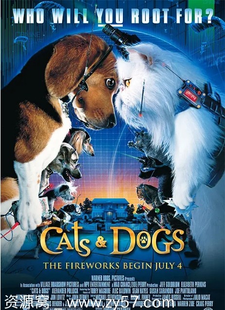猫狗大战电影海报