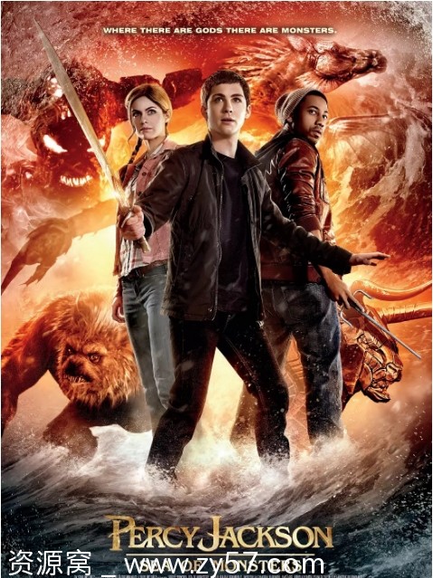 波西·杰克逊与魔兽之海电影海报