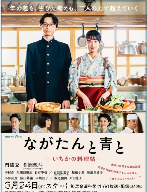 日剧推荐厨刀与小青椒一日的料理帖2023剧情解析豆瓣评分7.5 - 零零盘