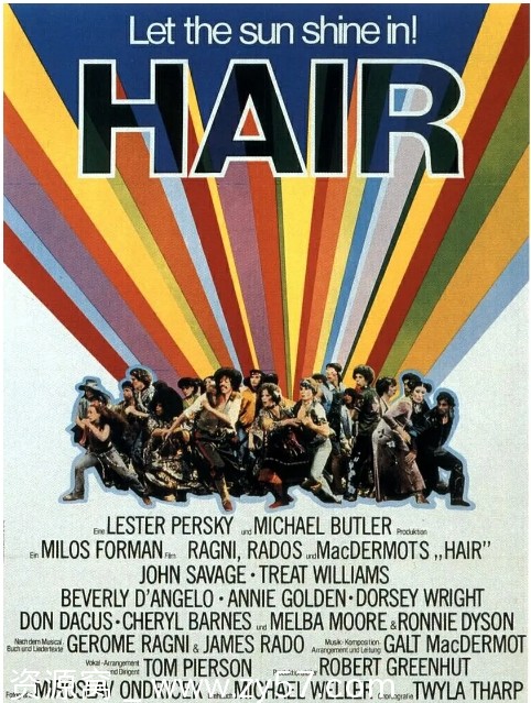 美国电影《毛发》1979剧情喜剧歌舞豆瓣评分7.8 - 零零盘