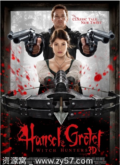 韩赛尔与格蕾特：女巫猎人海报
