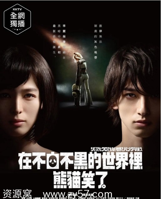在不白不黑的世界里，熊猫笑了 海报