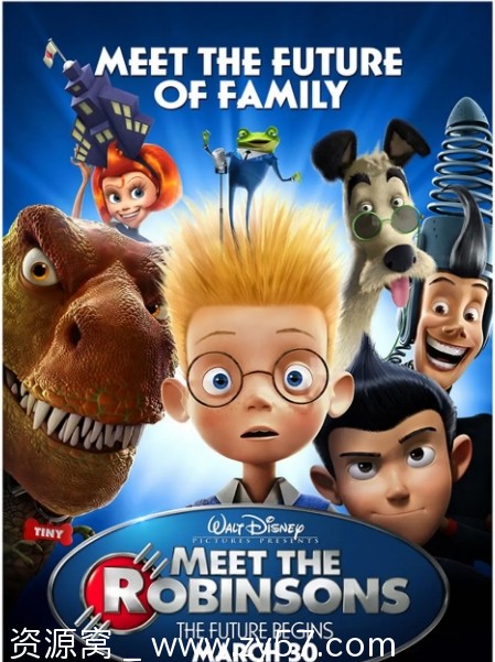 美国动漫电影《拜见罗宾逊一家》（2007）喜剧动画冒险豆瓣评分7.7资源分享 - 零零盘