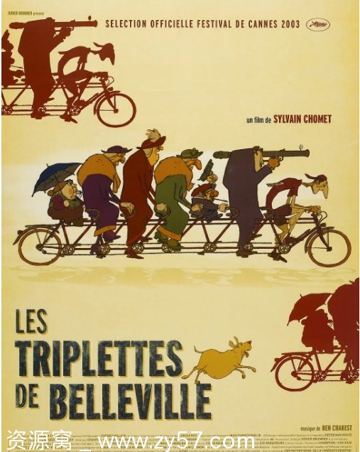 法国动漫喜剧动画电影《疯狂约会美丽都》2003豆瓣8.7分高清资源分享 - 零零盘