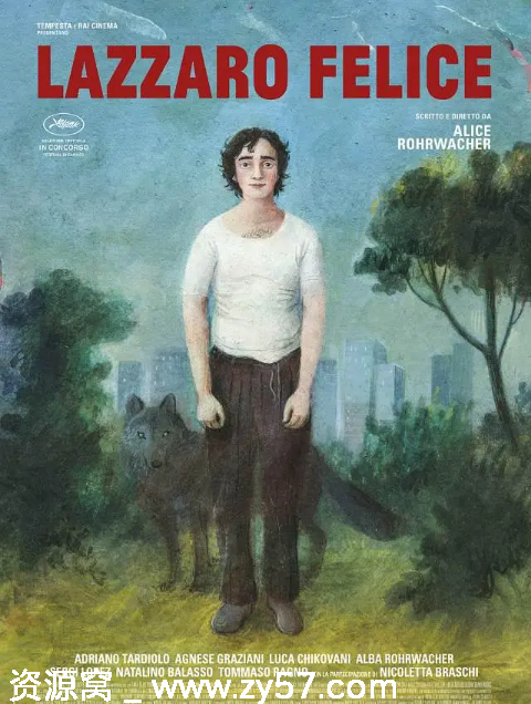 幸福的拉扎罗海报