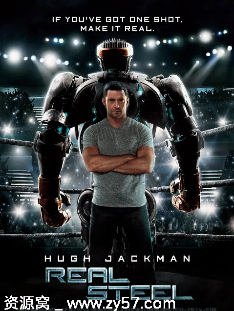 铁甲钢拳电影海报
