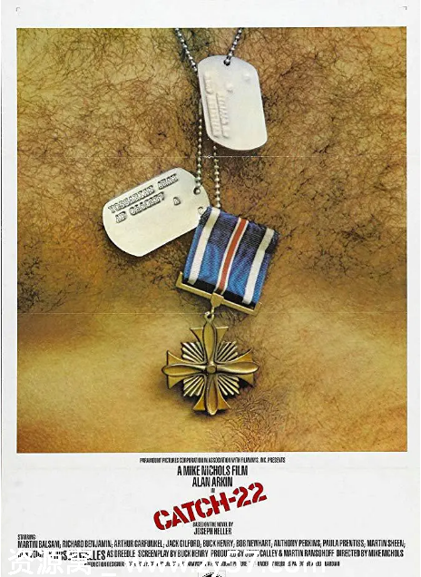 第二十二条军规电影海报