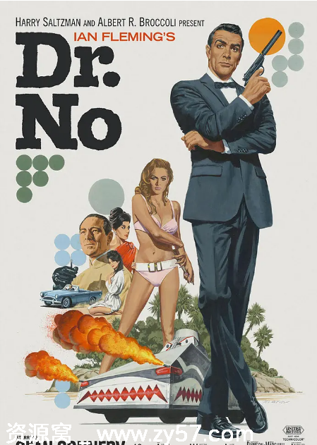 007之诺博士电影海报