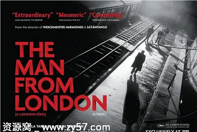 来自伦敦的男人电影海报