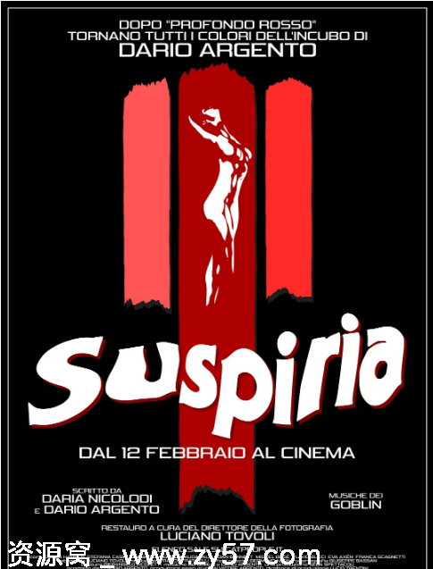 意大利经典恐怖片《阴风阵阵》1977豆瓣评分7.6 - 零零盘