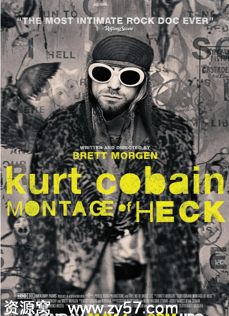 美国纪录片《科特·柯本：烦恼的蒙太奇》2015豆瓣8.8评分传记音乐纪录片 - 零零盘