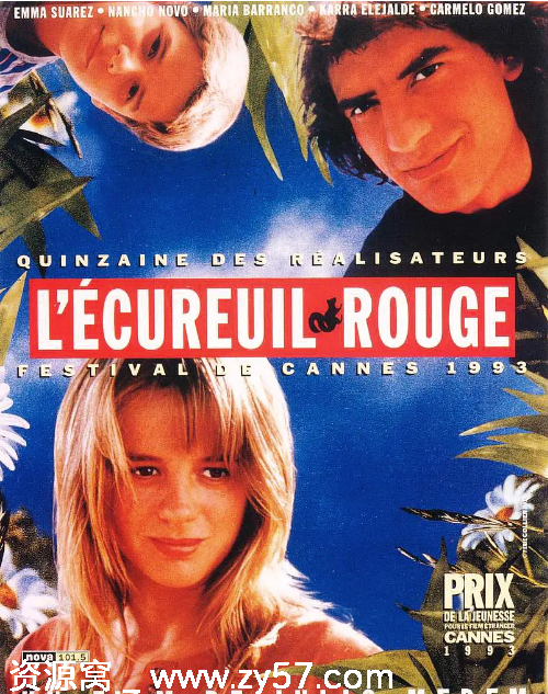 西班牙电影《红松鼠》1993年剧情喜剧爱情悬疑音乐豆瓣评分7.5 - 零零盘