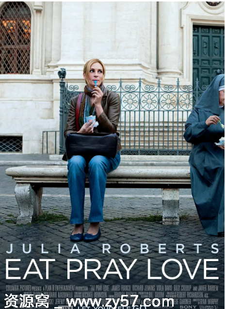 美国电影《美食祈祷与恋爱》（2010）剧情解析 爱情故事豆瓣评分7.4 - 零零盘