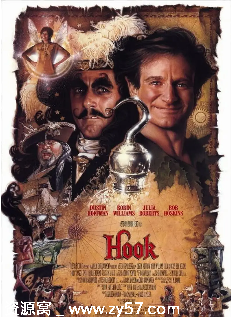 电影《铁钩船长》海报