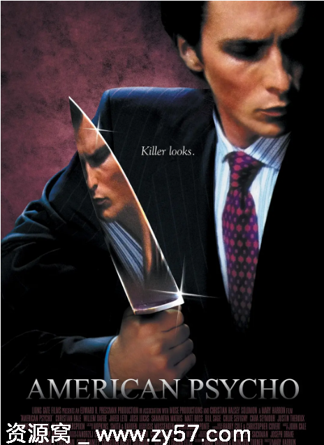 美国精神病人海报