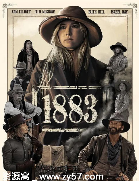 1883 电视剧海报