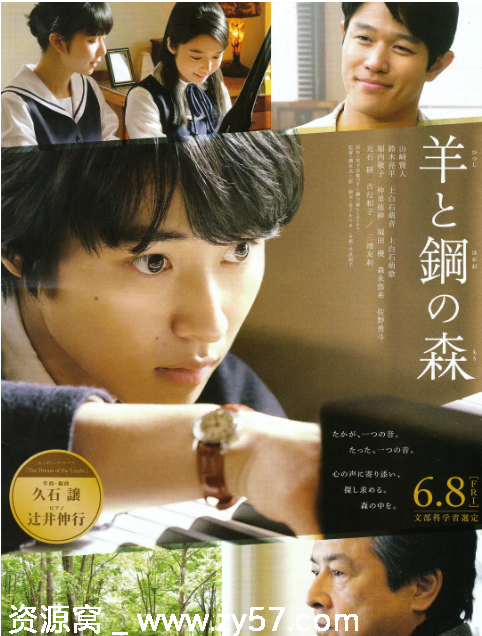 羊与钢的森林电影海报