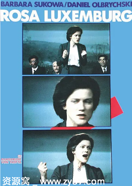 电影《罗莎·卢森堡》海报