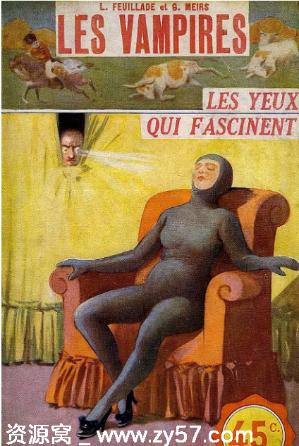 法国经典电影《吸血鬼》1915剧情解析 豆瓣评分7.9 - 零零盘