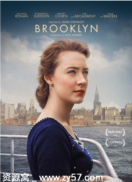 英国电影《布鲁克林》2015剧情解析 爱情题材豆瓣评分7.9 - 零零盘