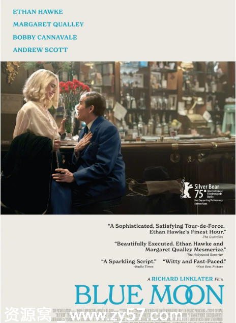 美国电影《蓝月亮》（2025）剧情音乐传记解析豆瓣7.0评分 - 零零盘