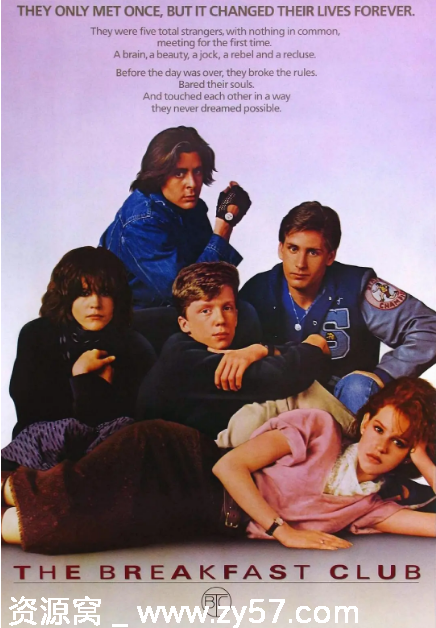早餐俱乐部电影海报