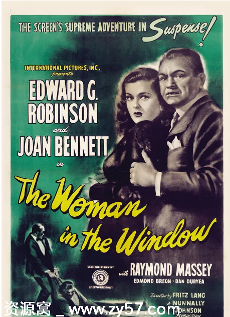 美国电影《绿窗艳影》1944剧情解析 犯罪黑色电影豆瓣评分7.6 - 零零盘