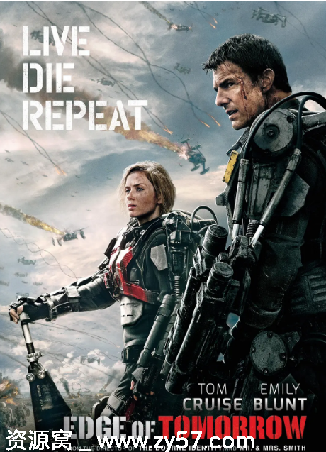 美国电影《明日边缘》（2014）动作科幻豆瓣评分8.2高清资源分享 - 零零盘