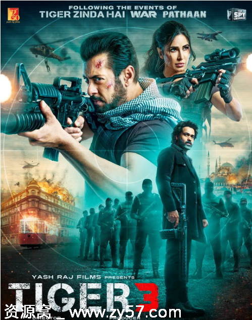 印度电影《猛虎》三部曲（2012-2023）动作惊悚冒险合集豆瓣6.3 - 零零盘