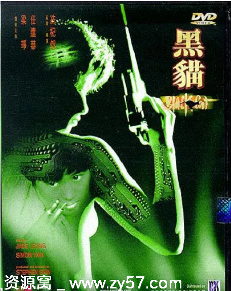 香港电影《黑猫》（1991）剧情动作惊悚犯罪豆瓣6.1评分 - 零零盘