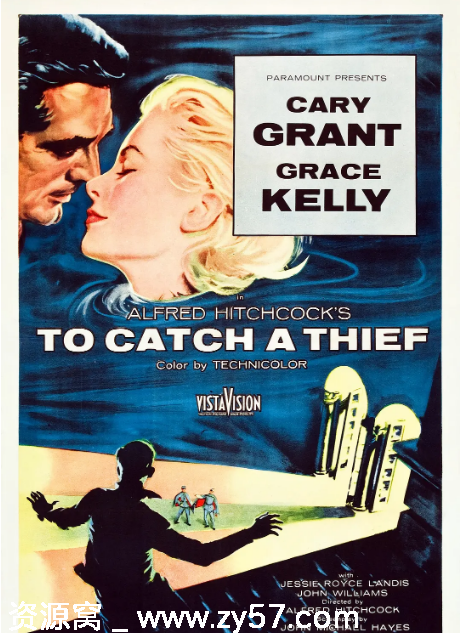 美国电影《捉贼记》1955年经典之作 爱情悬疑惊悚犯罪豆瓣评分7.1 - 零零盘