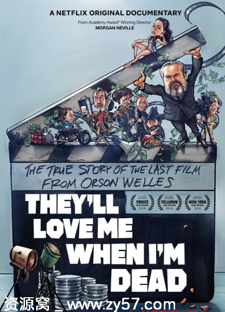 美国纪录片《奥森·威尔斯：死后被爱》（2018）豆瓣评分7.9 正版资源分享 - 零零盘