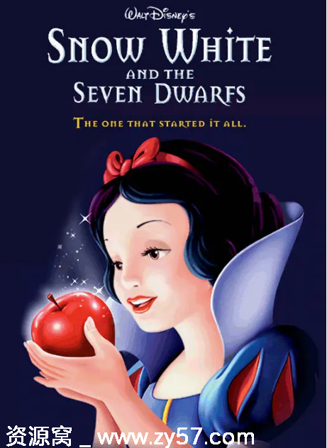 经典美国动漫电影《白雪公主和七个小矮人》1937版 高分佳作豆瓣8.4 爱情动画歌舞奇幻 - 零零盘