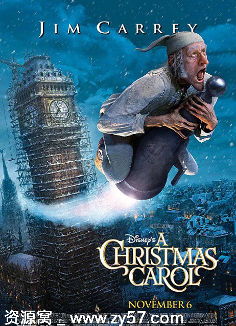 美国动漫电影《圣诞颂歌》（2009）剧情解析/动画/家庭/奇幻豆瓣评分7.4 - 零零盘