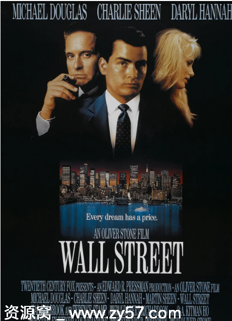 美国电影《华尔街》1987年剧情解析/犯罪类型豆瓣评分8.2 - 零零盘