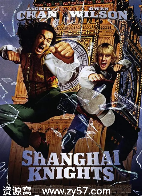 美国电影《上海正午》1-2部（2000-2003）喜剧动作西部冒险全集豆瓣评分6.6 - 零零盘