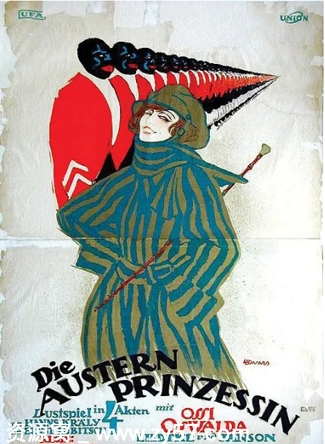 德国喜剧电影《牡蛎公主》（1919）豆瓣评分7.5 - 零零盘